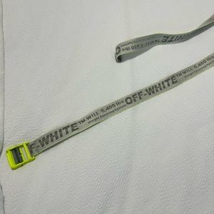 Off White neon belt